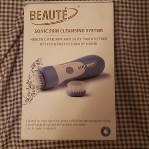 sonic skin facial cleanser